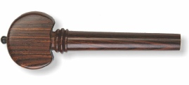 Fine pegs Heart model cocobolo natural black pin.jpg