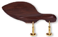 Chinrests rosewood with gold plated screws model Peykov.jpg
